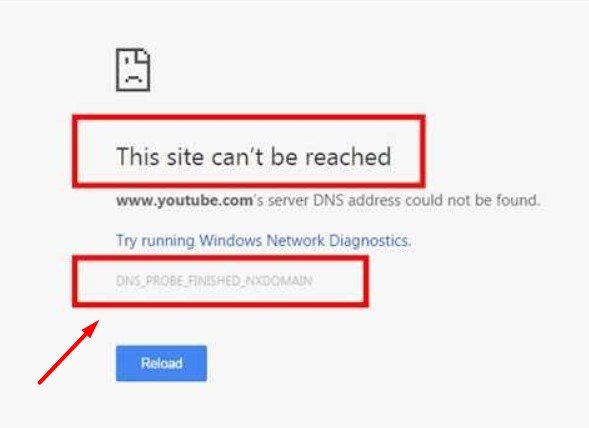 what-is-dns-probe-finished-nxdomain