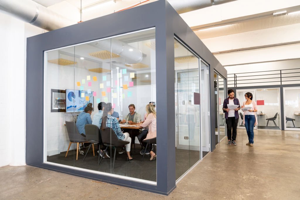 Shipping Container into an Office