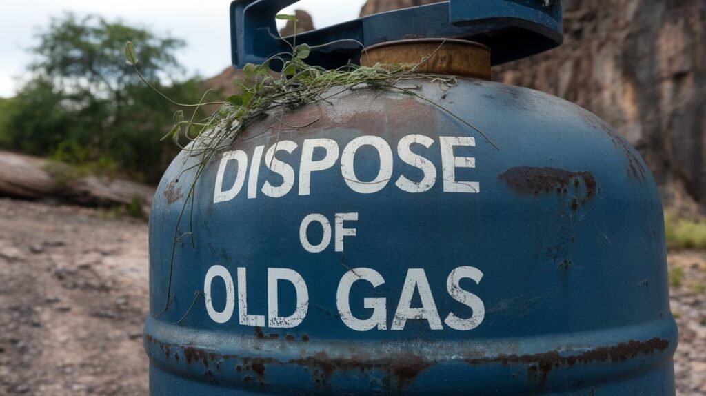 Dispose of Old Gas